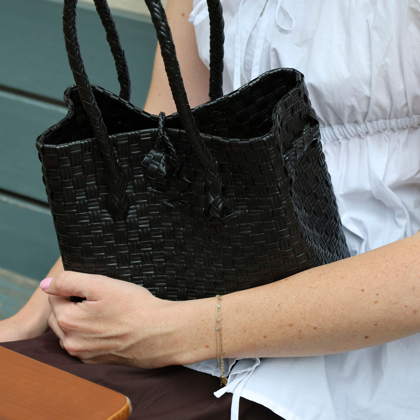 The Mini Tote in Black